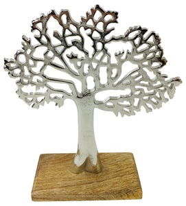 Silver Tree Ornament