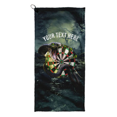 Snake bite - Personalised Darts / Golf Towel