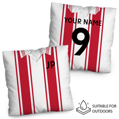 Soton - 1976 Home Shirt - 45cm or 61cm Retro Showerproof Outdoor Cushion