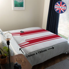 Soton - 1976 Home Shirt - Retro Fleece Blanket