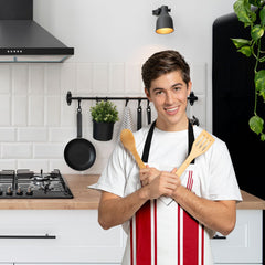 Soton - 1976 Home Shirt - Retro Football Novelty Water-Resistant, Lazer Cut (no fraying) Light Weight Adults Apron