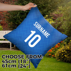 Soton - 1987 Away Shirt - 45cm or 61cm Retro Showerproof Outdoor Cushion