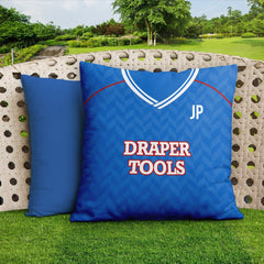 Soton - 1987 Away Shirt - 45cm or 61cm Retro Showerproof Outdoor Cushion