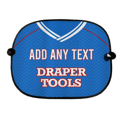 Soton 1987 Away Shirt - Personalised Retro Football Car Sun Shade - Set of 2