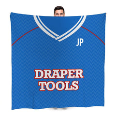 Soton - 1987 Away Shirt - Retro Fleece Blanket