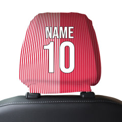 Soton 1987 Home - Retro Football Shirt - Pack of 2 - Car Seat Headrest Covers