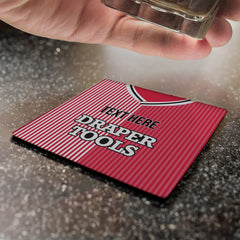 Soton 1987 Home Shirt - Personalised Drink Coaster - Square Or Circle