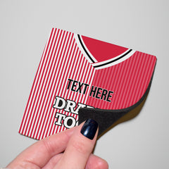 Soton 1987 Home Shirt - Personalised Drink Coaster - Square Or Circle