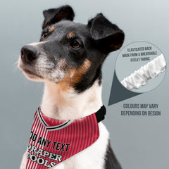 Soton 1987 Home Shirt - Personalised Pet Bandana - 4 Sizes