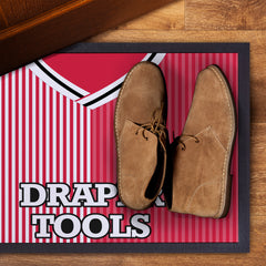 Soton 1987 Home Shirt - Personalised Retro Door Mat - 60cm x 40cm