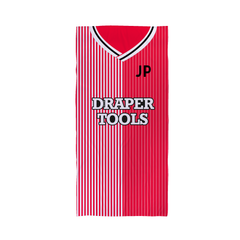 Soton - 1987 - Home Shirt - Personalised Retro Lightweight, Microfibre Beach Towel - 150cm x 75cm