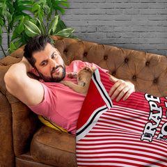 Soton - 1987 Home Shirt - Retro Fleece Blanket