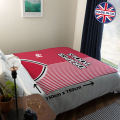 Soton - 1987 Home Shirt - Retro Fleece Blanket