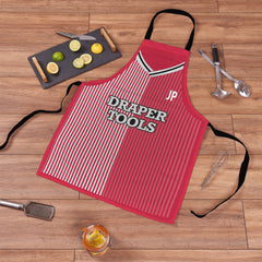 Soton - 1987 Home Shirt - Retro Football Novelty Water-Resistant, Lazer Cut (no fraying) Light Weight Adults Apron