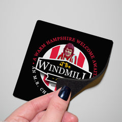 Soton Channon - Football Coaster - Square Or Circle