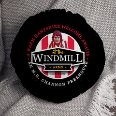 Soton Channon - Football Legends - Circle Cushion 14inch