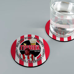 Soton Le Tissier - Football Coaster - Square Or Circle