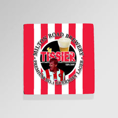Soton Le Tissier - Football Coaster - Square Or Circle