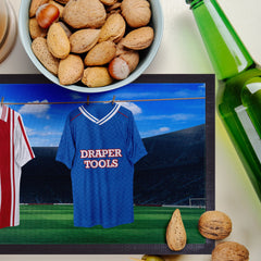 Soton Retro Hanging Football Shirts - Personalised Bar Runner