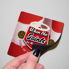 Soton Saints - Football Coaster - Square Or Circle