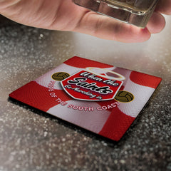 Soton Saints - Football Coaster - Square Or Circle