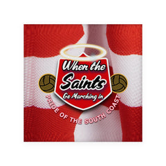 Soton Saints - Football Coaster - Square Or Circle