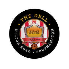 Soton The Dell - Football Coaster - Square Or Circle