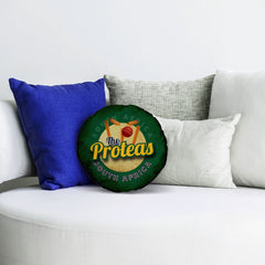 South Africa Proteas  - Legend Collection - Circle Cushion 14inch