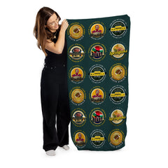 South Africa Rugby Union  - Legend Collection - Beach Towel