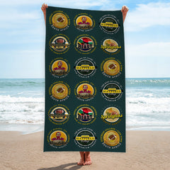 South Africa Rugby Union  - Legend Collection - Beach Towel