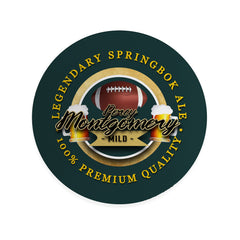 South Africa Rugby Union Montgomery - Coaster - Circle or Square