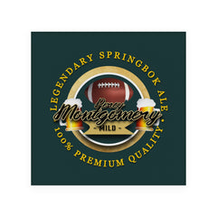 South Africa Rugby Union Montgomery - Coaster - Circle or Square