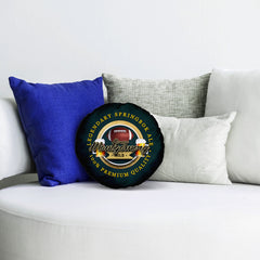 South AFRICA Rugby Union Montgomery  - Legend Collection - Circle Cushion 14inch