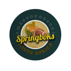 South Africa Rugby Union Springboks - Coaster - Circle or Square