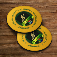 South Africa Wanderers - Coaster - Circle or Square