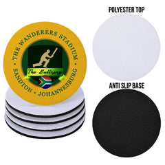 South Africa Wanderers - Coaster - Circle or Square