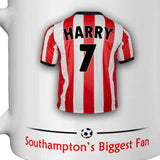 Southampton Mug Personalised Custom Made Football Supporters Cup