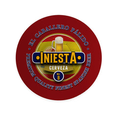 Spain Iniesta - Coaster - Circle or Square