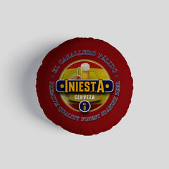Spain Iniesta  - Legend Collection - Circle Cushion 14inch