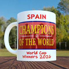 Spain World Champions Mug - Football World Cup Winners 2026
