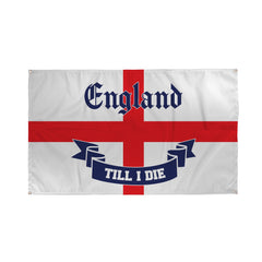 St George - England Till I Die - 5 X 3 Retro Football Banner