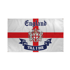 St George - England Till I Die - London City - 5 X 3 Retro Football Banner