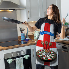 St George's Flag - Personalised Darts Apron