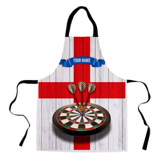 St George's Flag - Personalised Darts Apron