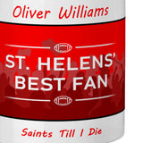 St. Helens Personalised Mug - Best Fan Cup With Name