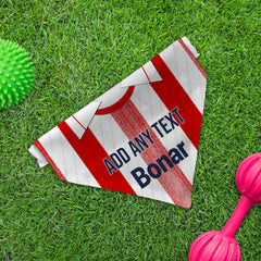 St Johnstone 1990 Away Shirt - Personalised Pet Bandana - 4 Sizes