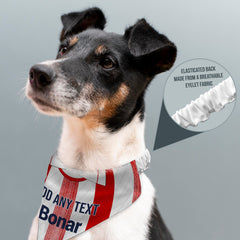 St Johnstone 1990 Away Shirt - Personalised Pet Bandana - 4 Sizes