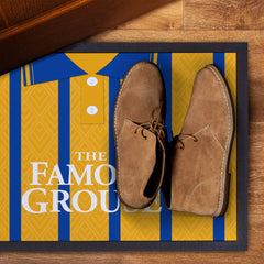 St Johnstone 1994 Away Shirt - Personalised Retro Door Mat - 60cm x 40cm