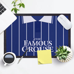 St Johnstone 1997 Home Shirt - Personalised Retro Door Mat - 60cm x 40cm