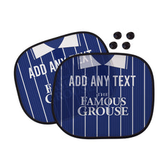 St Johnstone 1997 Home Shirt - Personalised Retro Football Car Sun Shade - Set of 2